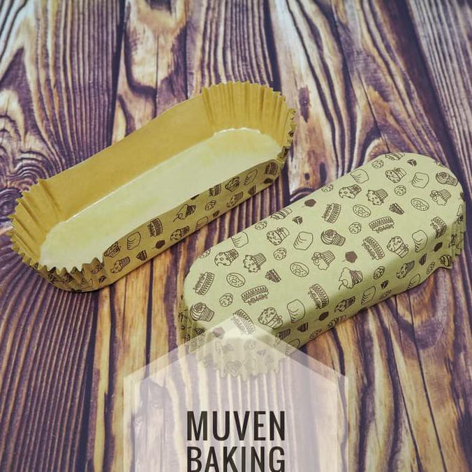 

PAPER CUP CASE ROTI ( PET OVAL 140 ) / KERTAS ROTI ECLAIR BAKING - CAKE