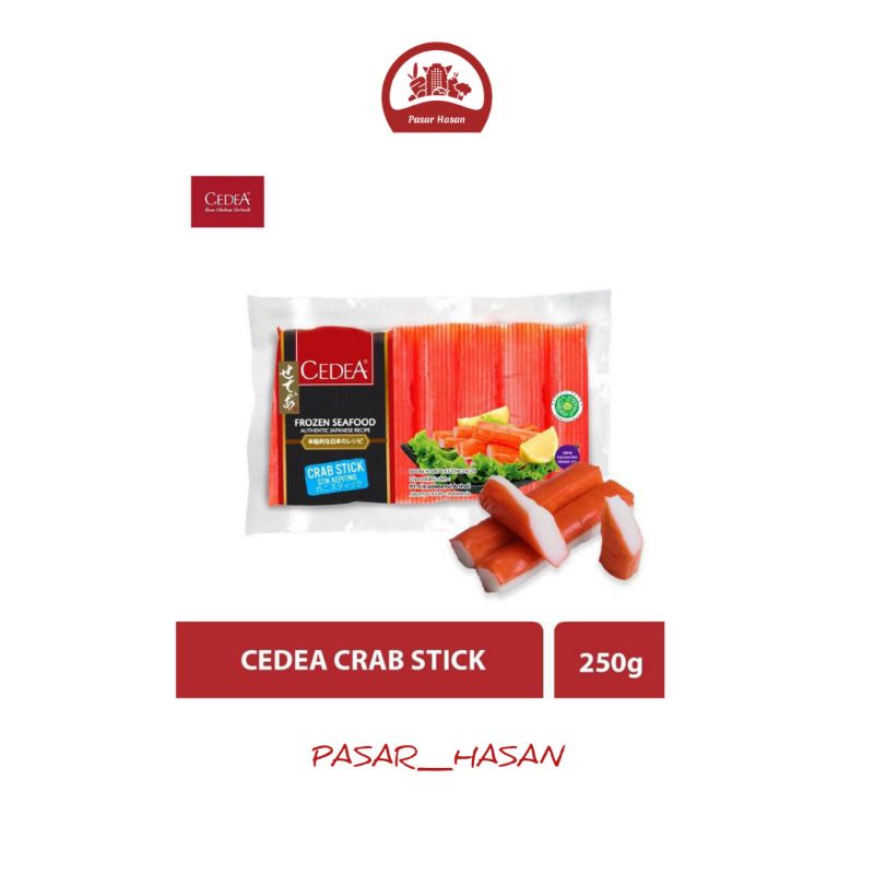 

PASAR HASAN | 250gr Crab Stick Cedea | Frozen Food | Sayur Online