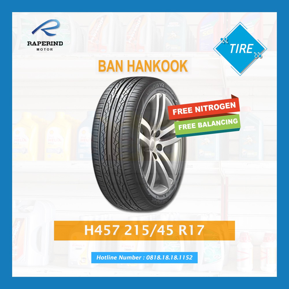 H457 215/45 R17 - Ban Hankook - Produksi 2019