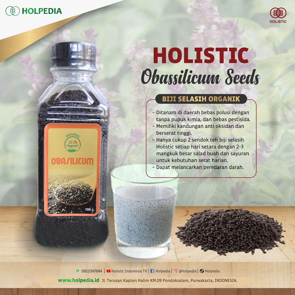 

Holistic Obacilicum Seeds (Biji Selasih)
