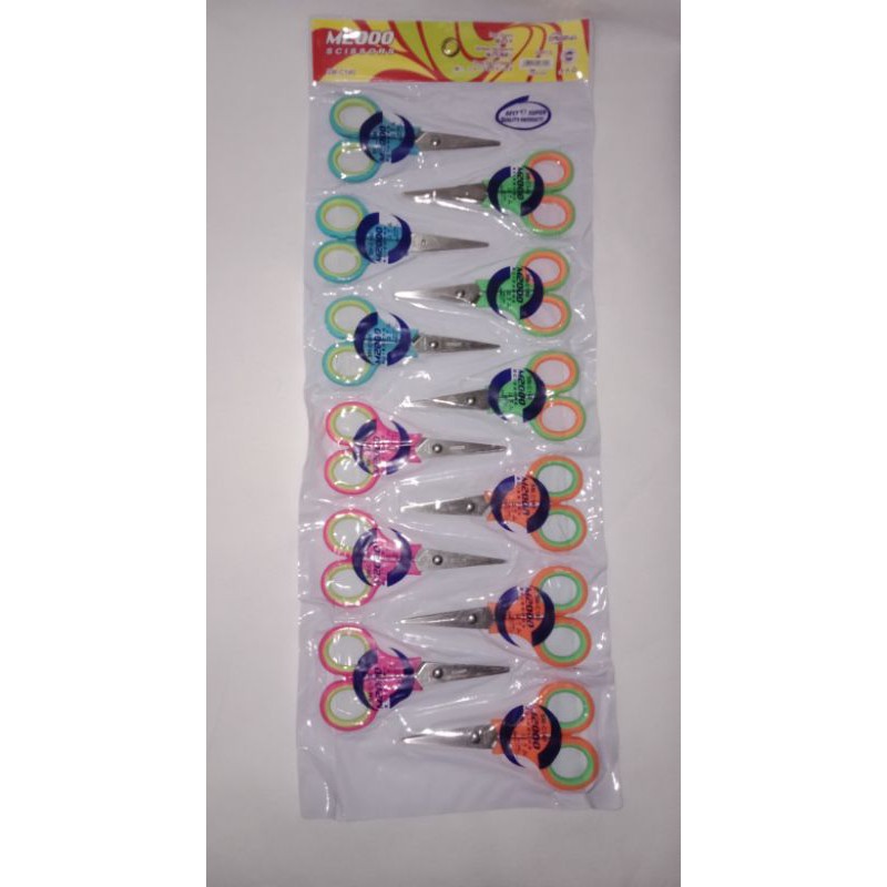 

GUNTING M2000 WARNA WARNI ISI 12 PCS
