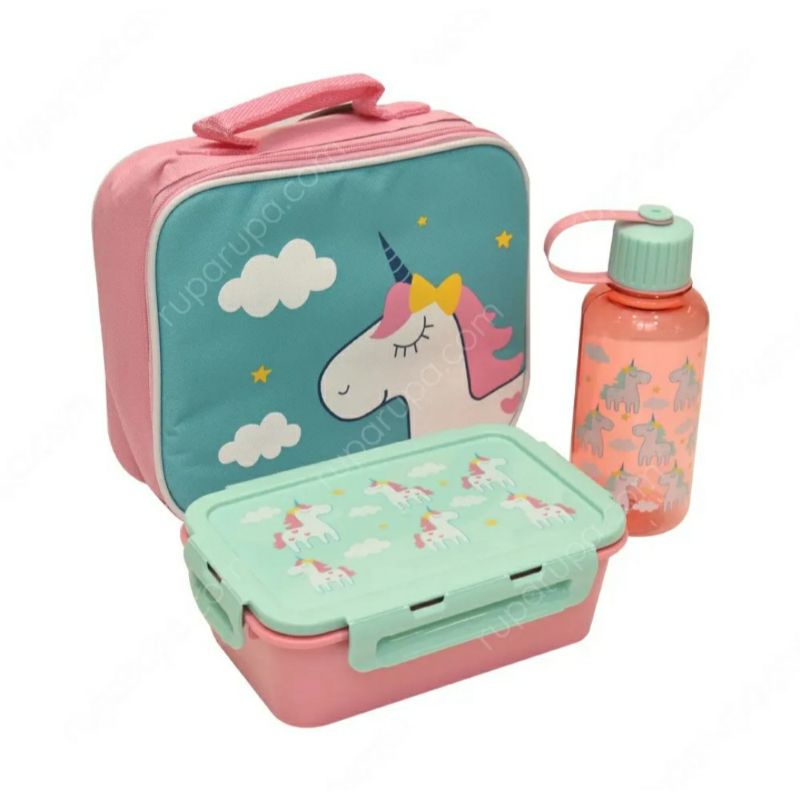 Informa Appetite Cora Set Tempat Makan Anak & Tas 3 Pcs / Informa Lunch Box / Lunch Box Informa / In