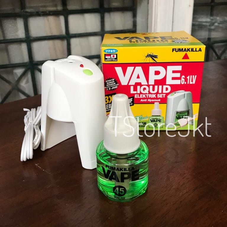 Obat Nyamuk Fumakilla Liquid Elektrik 45 Malam (Refill/Isi Ulang 45M)