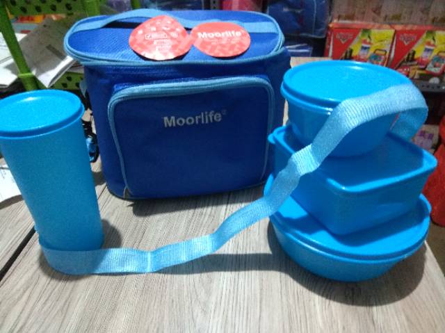 MOORLIFE Lunch box set HAPPY MEAL TERMURAH