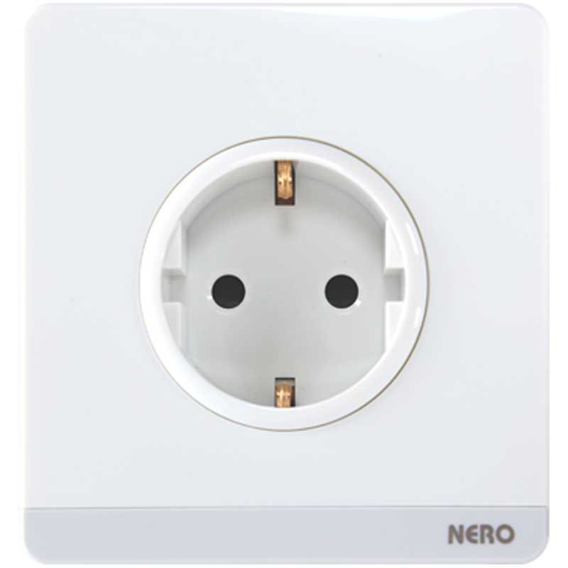 Q716VGW Stop Kontak Decora White Nero