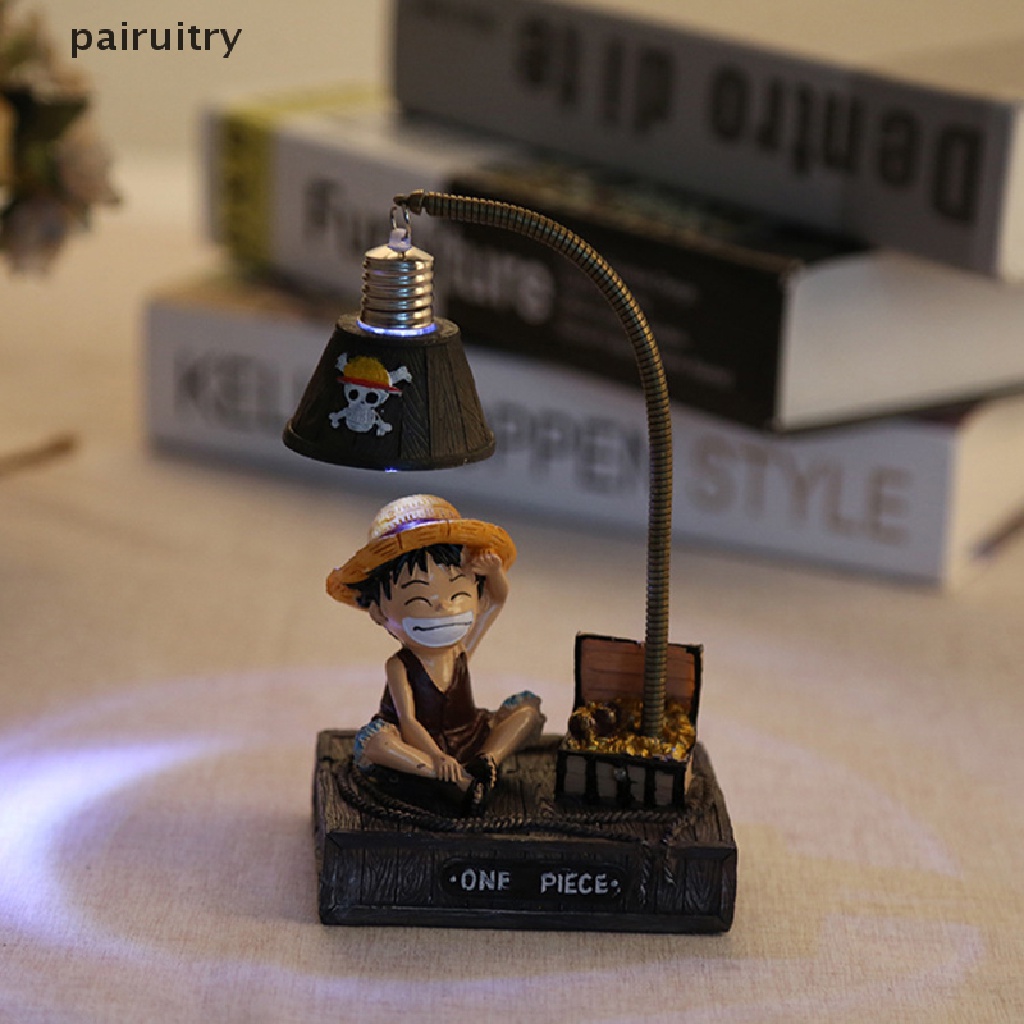 Mainan Lampu Meja LED Desain ONE PIECE Luffy Tony Untuk Kamar Anak