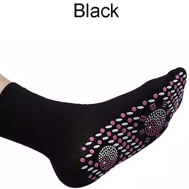 Kaos kaki terapi pemanas Penghangat magnet kaki Foot Support Therapy Tourmaline