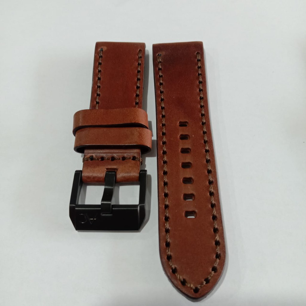 TALI KULIT ASLI / STRAP WATCH / LEATHER ALEXANDRE CHRISTIE UK 26 MM BROWN ORIGINAL