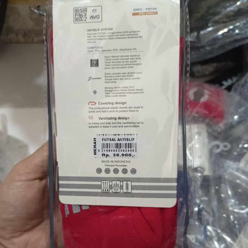 kaos kaki futsal antiselip/kaos kaki olahraga/avo R9 R8 original