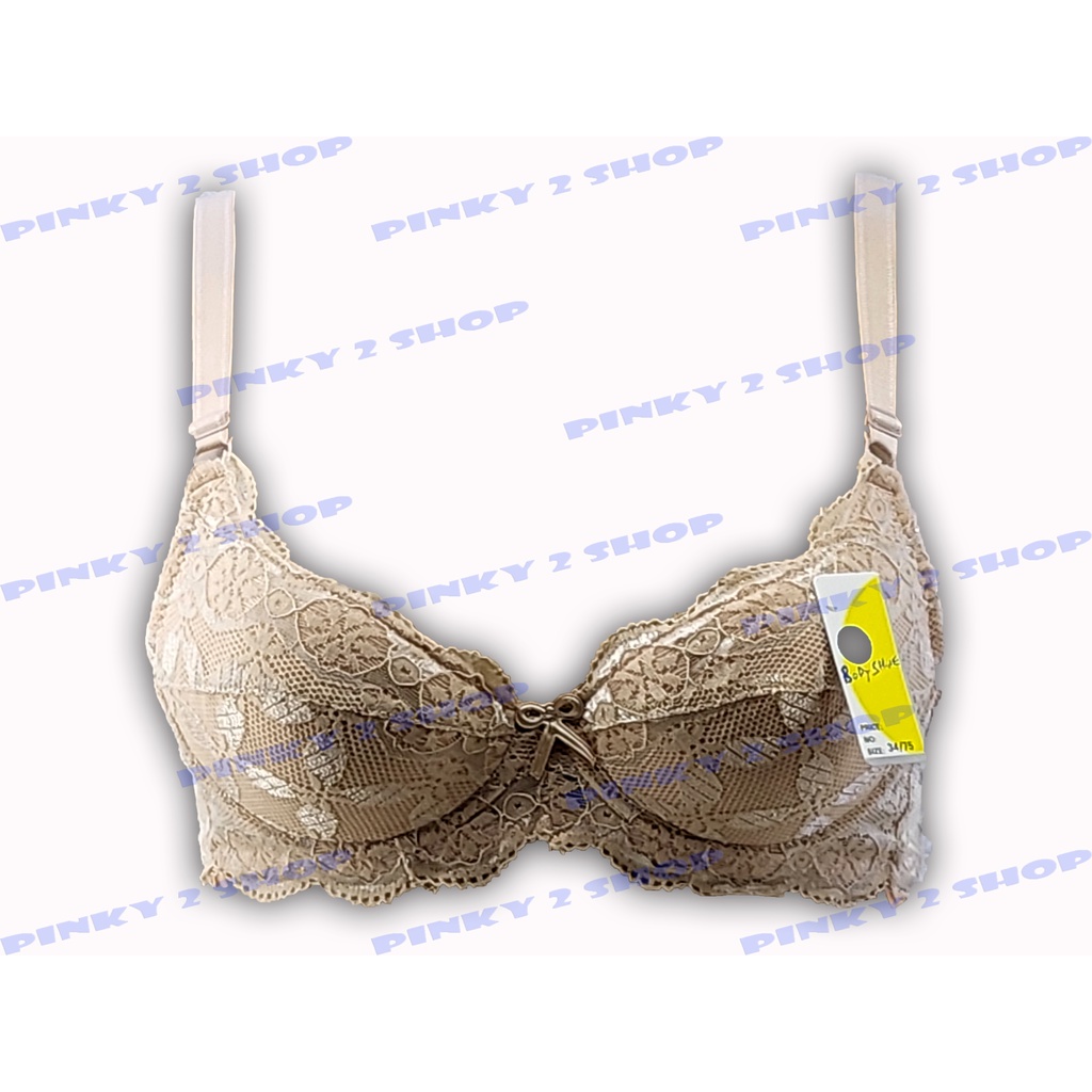 BRA BH FULL LACE KAWAT TANPA BUSA SIZE 32-36