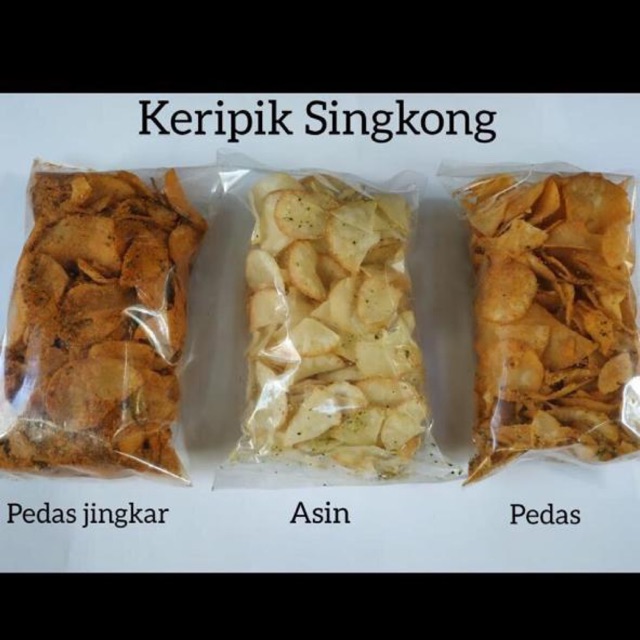

Keripik dengan varian rasa