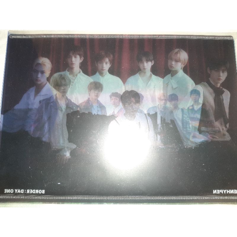 

SET CLEAR MINI POSTER ENHYPEN BORDER : DAY ONE