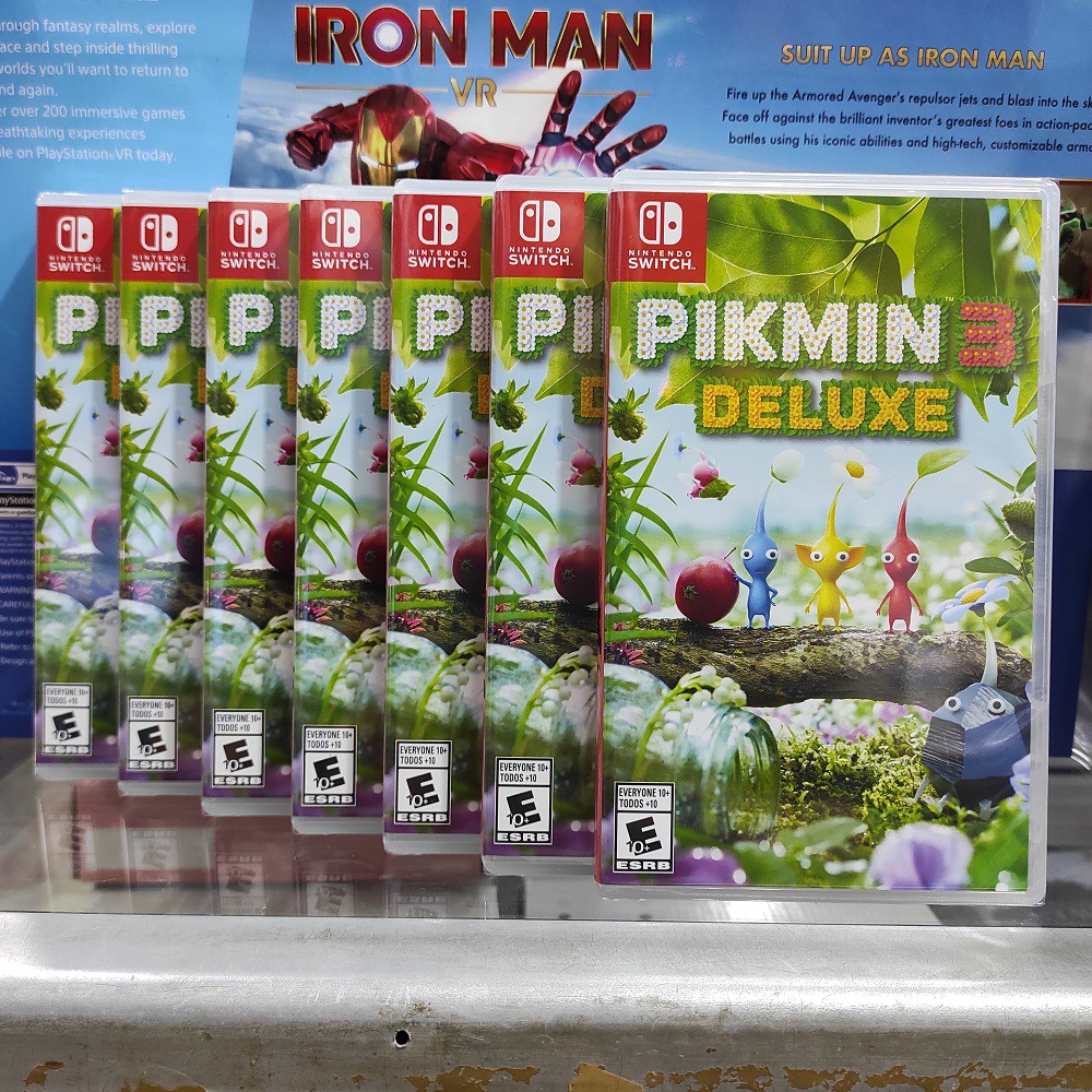 Switch Pikmin 3 Deluxe