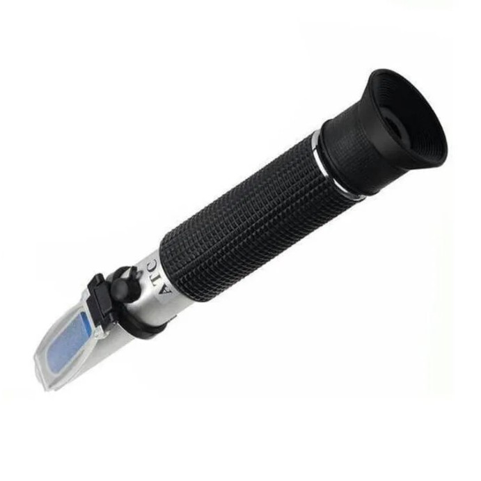 [GRAY.STORE178] Alat Ukur Kadar Garam Refractometer Salinity 0-100% Kandungan Garam Air Laut RF-SALT