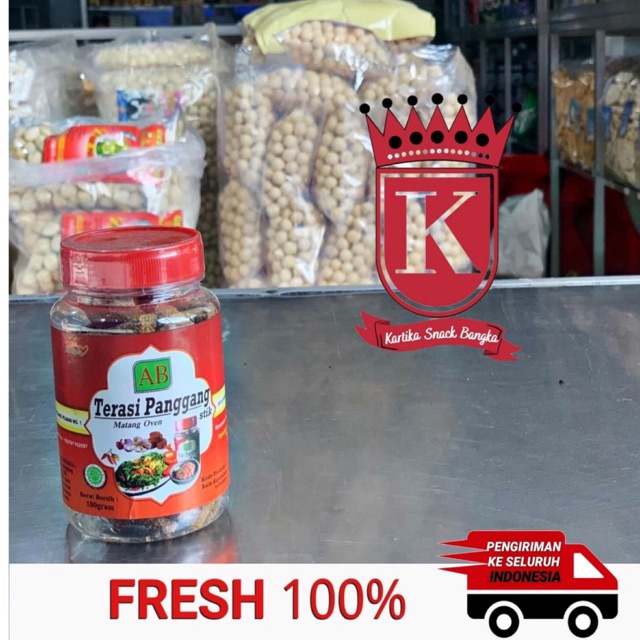 

Terasi / Belacan Panggang Cap AB 100gram