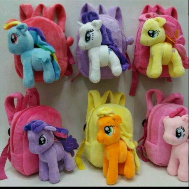 Import Tas Ransel Kuda Poni Boneka Dilepas