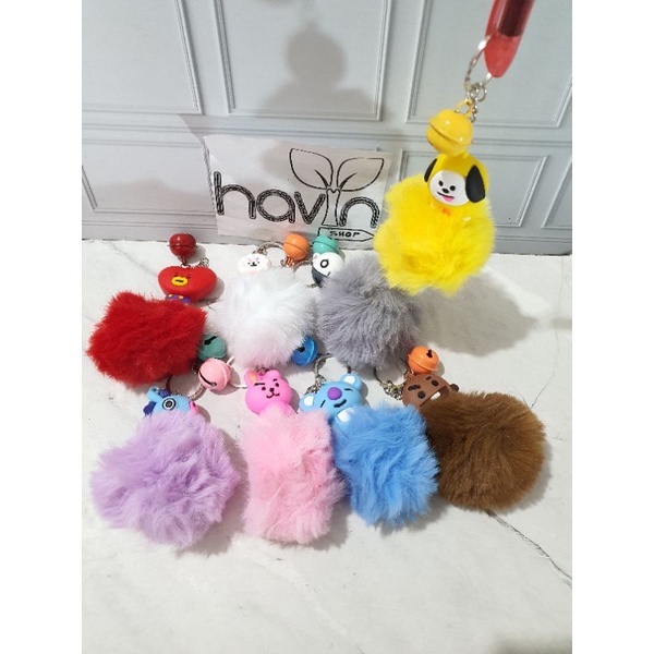 GANTUNGAN KUNCI BTS BT21/KEY CHAIN-D