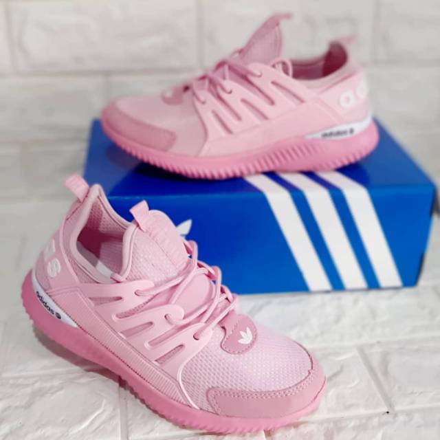 adidas tubular pink