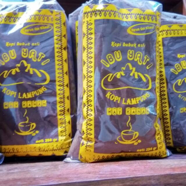 

Kopi Bubuk Asli Lampung (Ibu Yati)