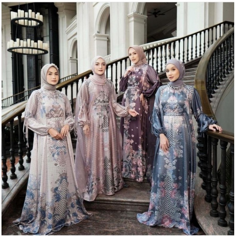 Vanilla Hijab Maya Dress Rosemary