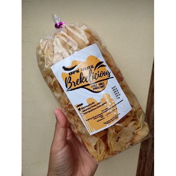 

brekele kripik brekelicious 250 gram