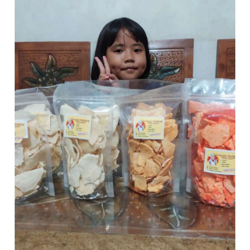 

krupuk gadung varian rasa