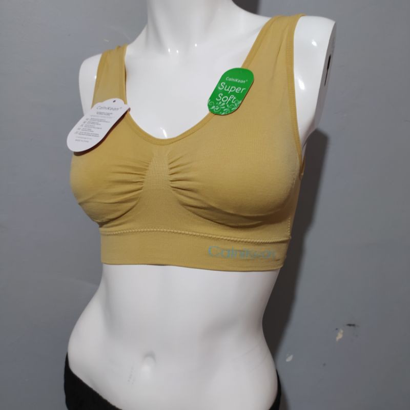 Bra sport  super soft bahan serat bambo