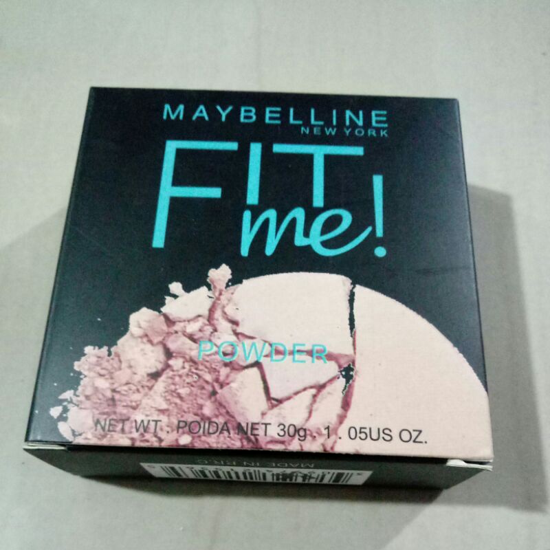 MAYBELLIN FIT ME POWDER + BEDAK BASAH