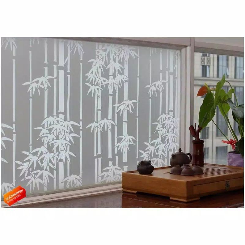 STIKER KACA JENDELA RUMAH UKURAN 5 METER WALLPAPER KACA