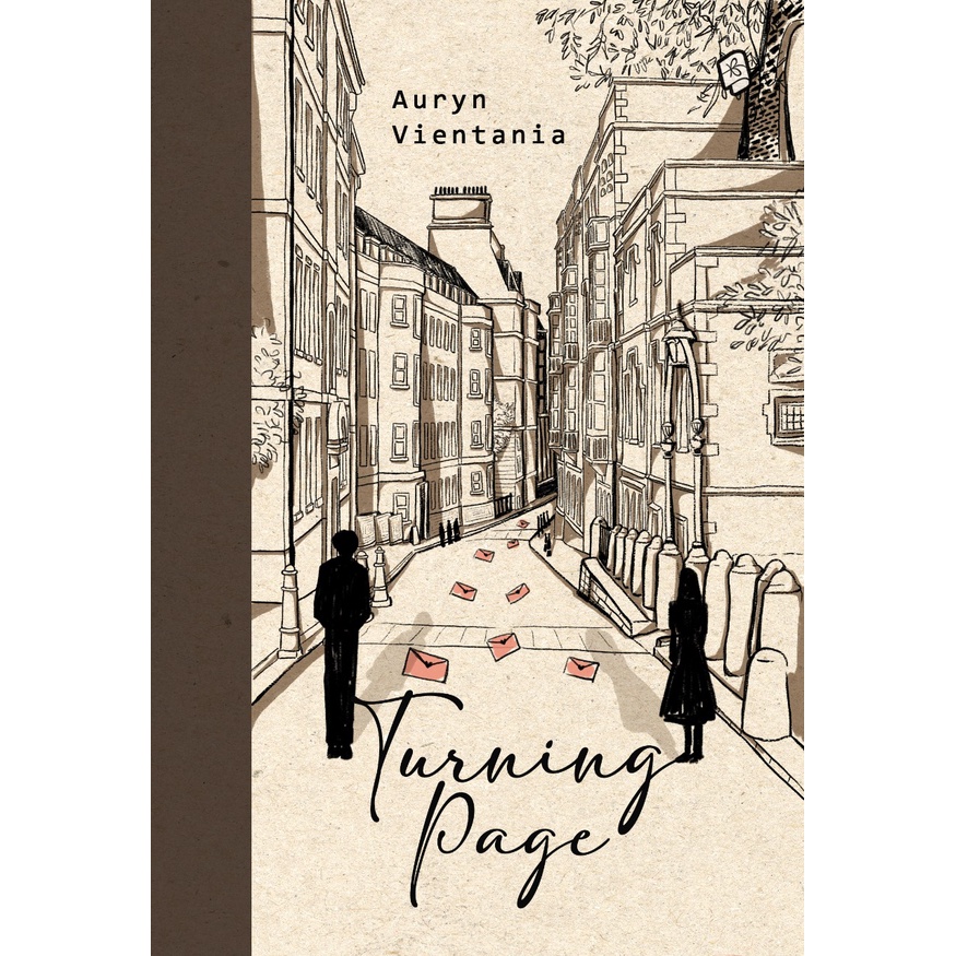 NOVEL TURNING PAGE Hard Cover - AURYN VIENTA - BUKUNE