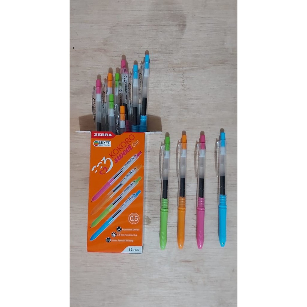 

PULPEN GEL ZEBRA KOKORO SWEET 0,5 [ 1 PCS ]