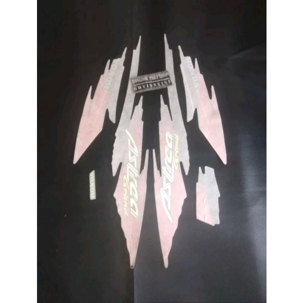 striping stiker sticker lis decal polet astrea grand grend 93 94 original ori asli nos
