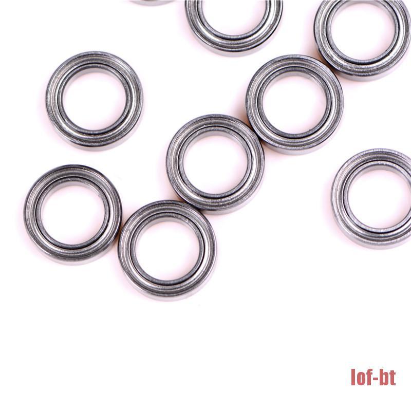 Lof-Bt 4pcs Ball Bearing Mr117Zz 7x11 X 3 7x11 X 3mm Bahan Metal Mr117Z