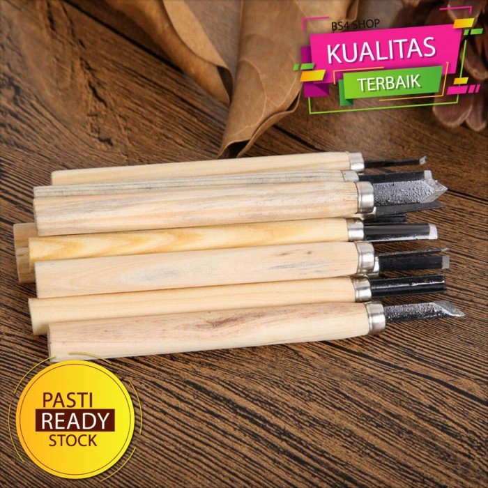 

UKIR-ALAT- SET PISAU UKIR PAHAT KAYU 12 IN 1 WOOD CARVING KNIFE - KSJ-12 -ALAT-UKIR.