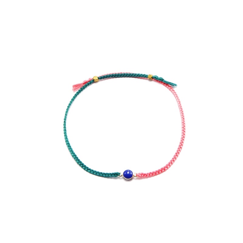 Gelang Tali Gypsy Boho Asa Blue Allside