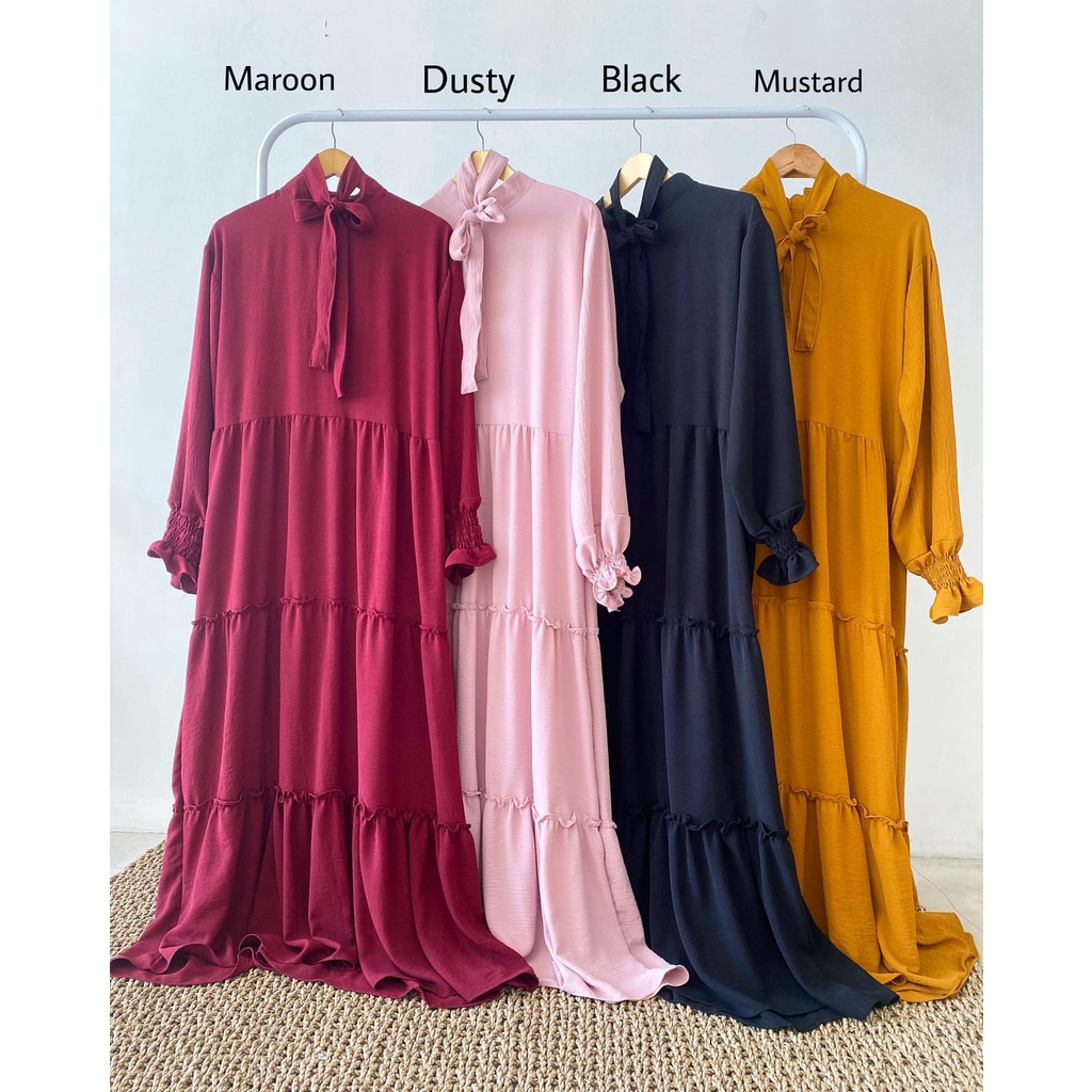 CAMILIA DRESS - DRESS WANITA - DRESS MUSLIM - PAKAIAN WANITA