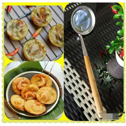 cetakan bakwan 1 lubang aluminium / cetakan ote ote bakwan anti lengket / Cetakan ote ote warna