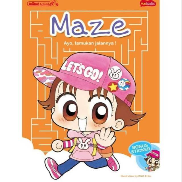 Miiko Activity - Maze(Soft Cover) activity book