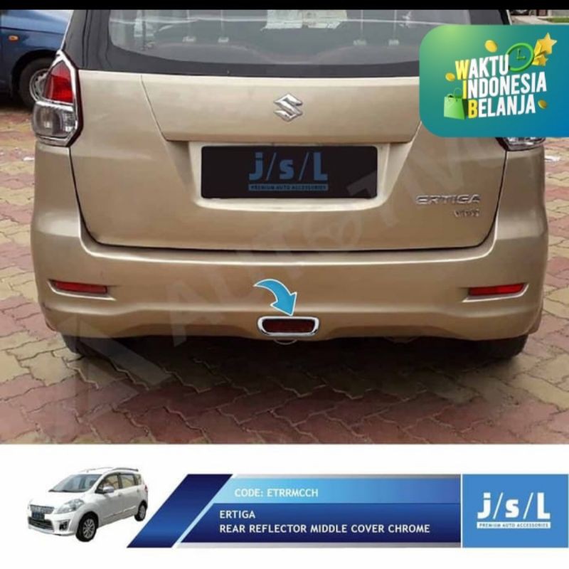 cover reflektor tengah Ertiga chrome jsl