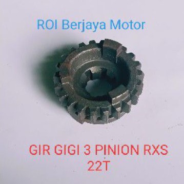 gir rasio gigi 5 22T Yamaha rxs/RX spesial