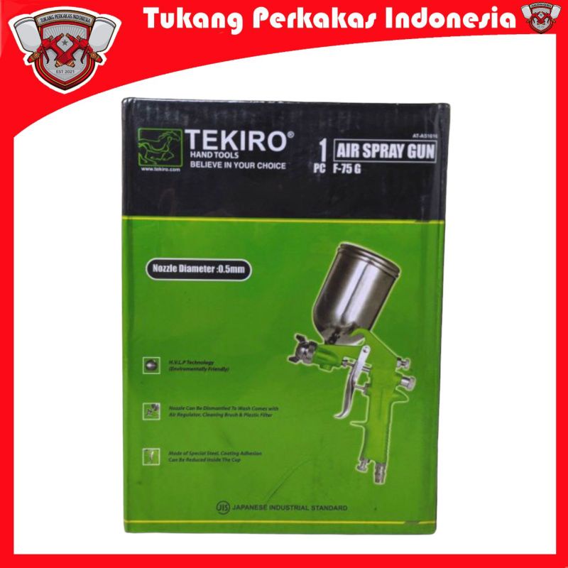 TEKIRO SPRAY GUN F 75G SEMPROTAN CAT SPET F75G