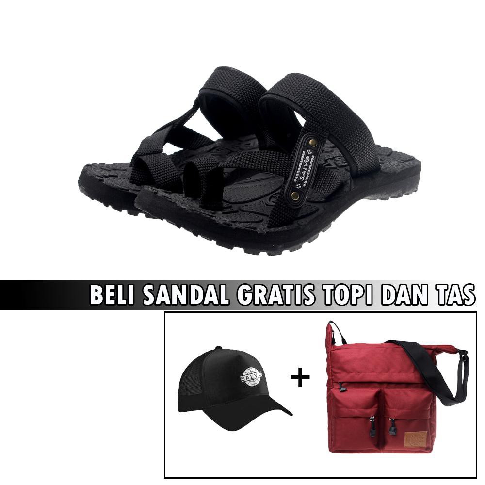  Sandal  Gunung gratis topi dan tas SV70 Shopee Indonesia