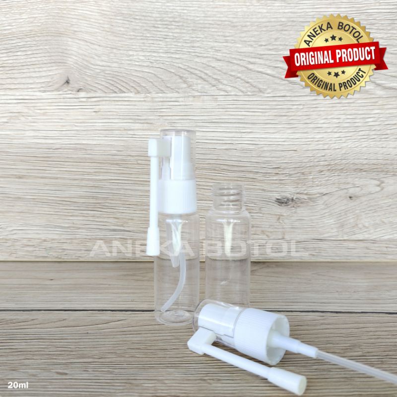 BOTOL PET 20 ML BENING SPRAY NASAL / NOZZLE HIDUNG ANEKA BOTOL KOSONG MURAH
