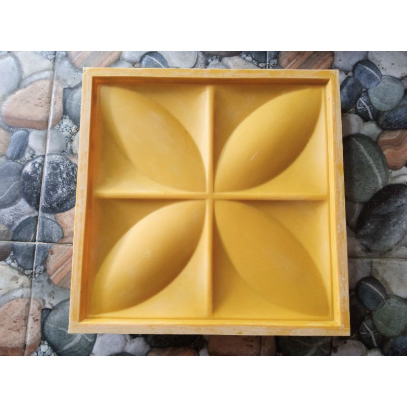 Cetakan panel dinding 3d 50x50