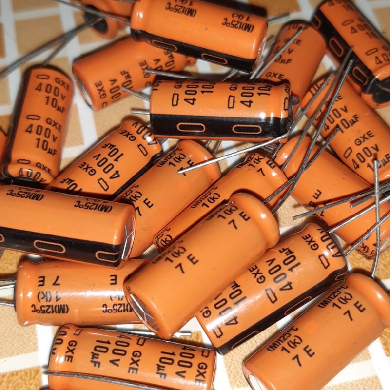 elco 10uf 400V oren