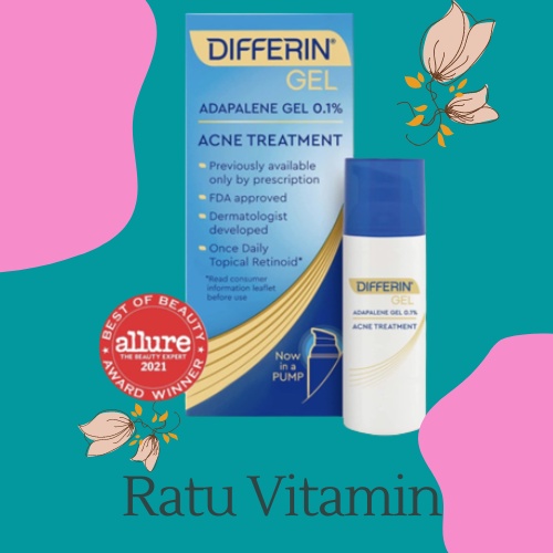 Differin Gel Acne Treatment Jerawat 45g 45gram