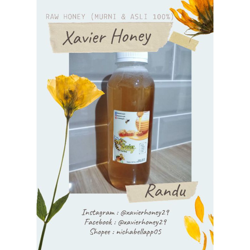 

Madu Randu 250ml (Raw Honey)