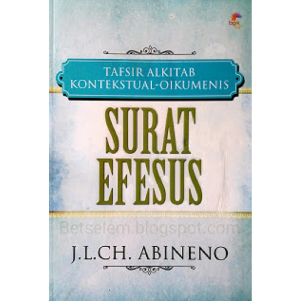 

Tafsiran Alkitab Surat Efesus