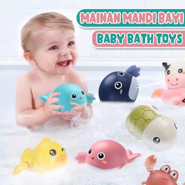 Bostonstore Mainan Mandi Bayi / Bath Toys / Mainan Mandi Bebek - Bebekan