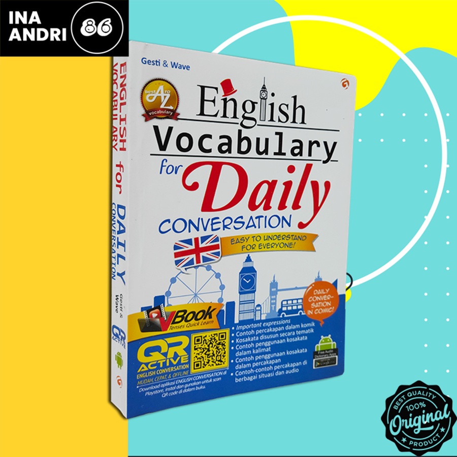 

ENGLISH VOCABULRY FOR DAILY CONVERSATION